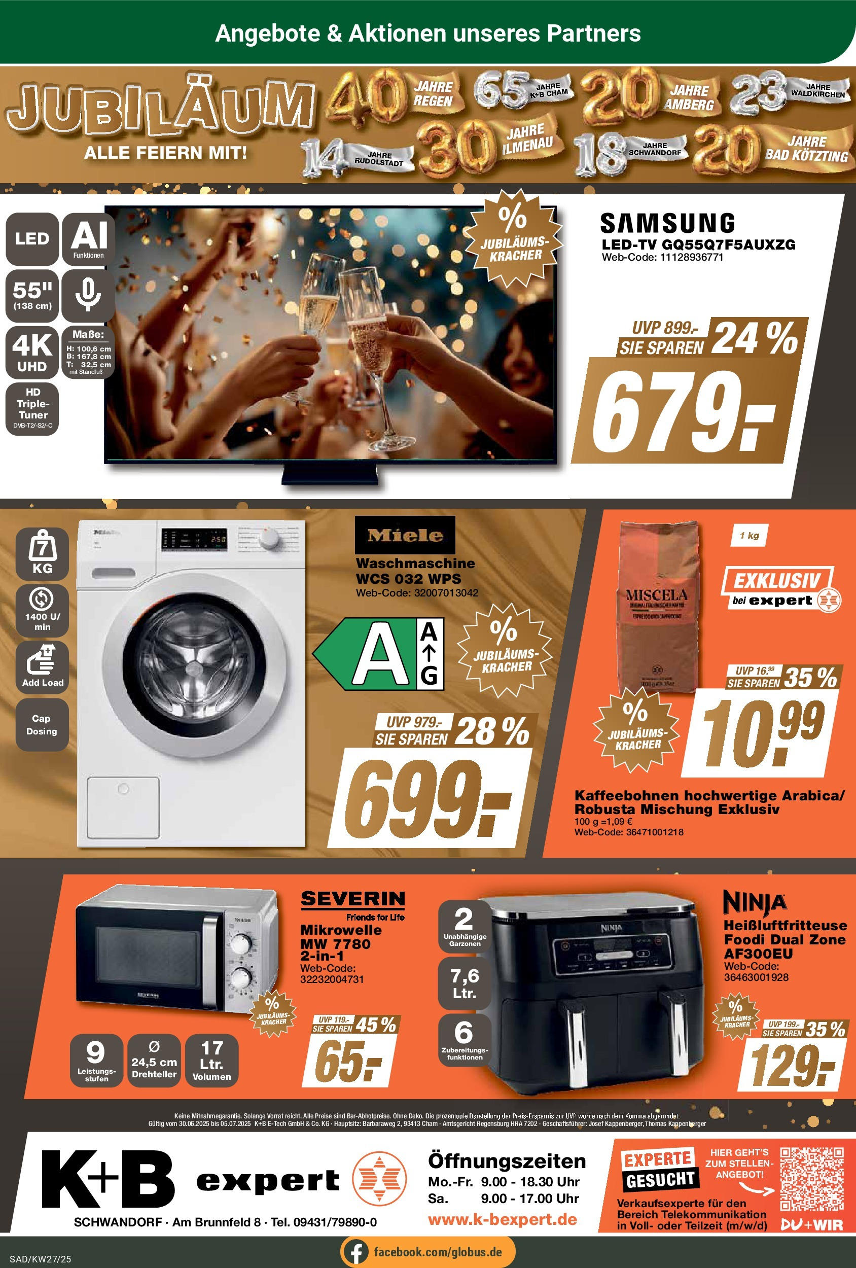 Globus prospekt Schwandorf	 (ab 29.06.2025) » Angebote online | Seite: 26 | Produkte: Mikrowelle, Bad, Samsung, TV