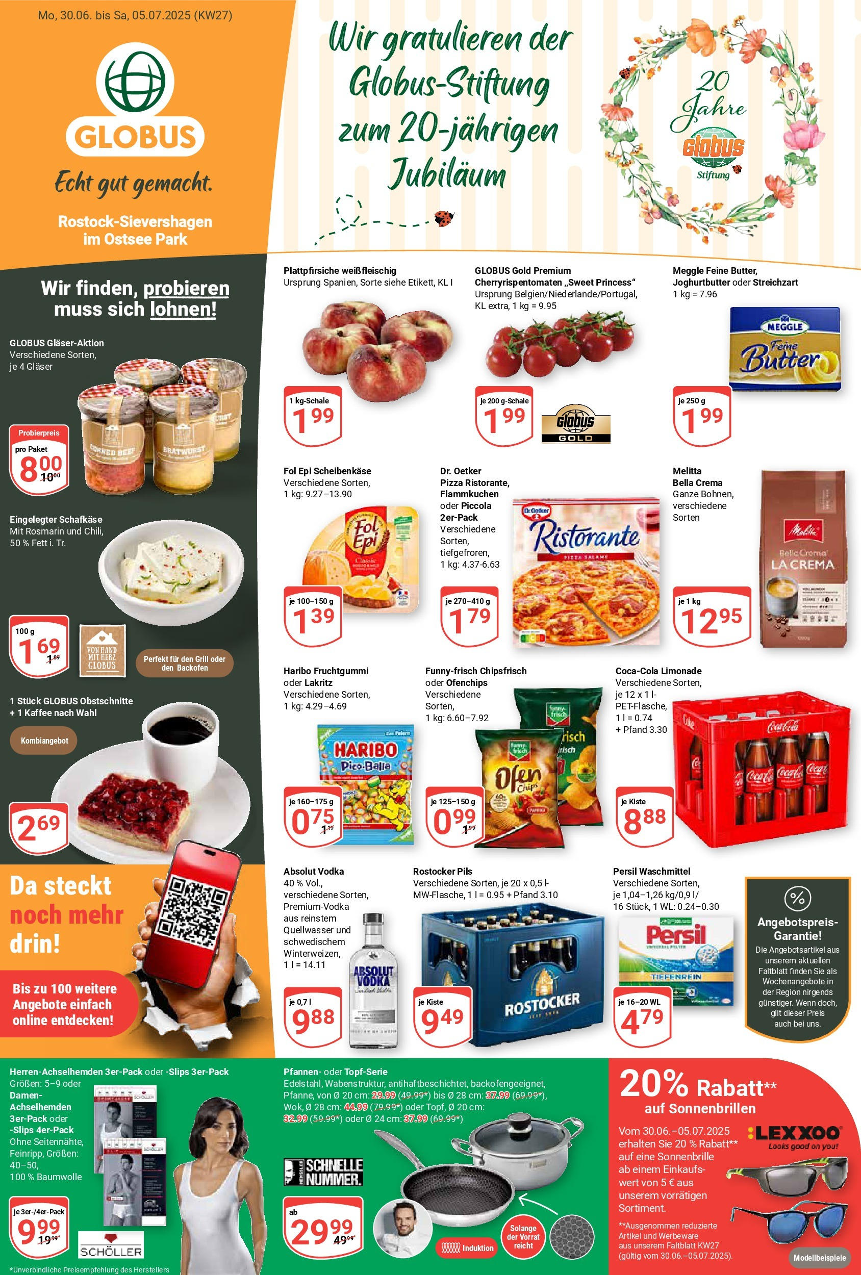 Globus prospekt Lambrechtshagen	 (ab 29.06.2025) » Angebote online | Seite: 3 | Produkte: Melitta, Backofen, Pizza, Chips