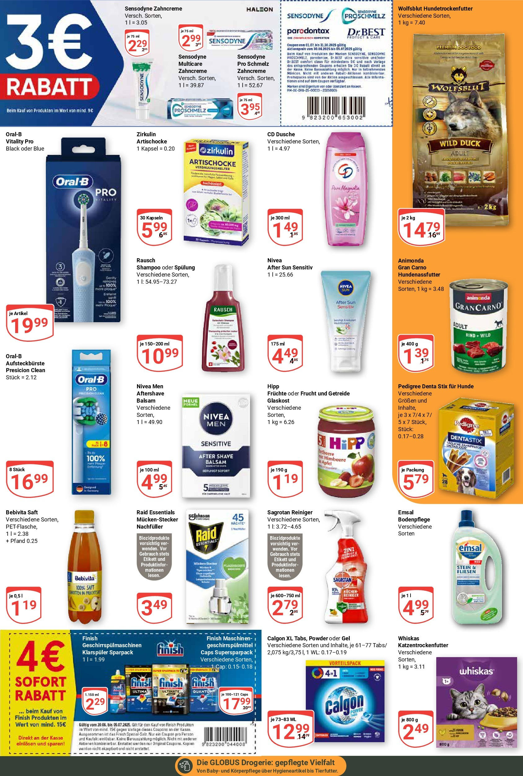 Globus prospekt Duisburg	 (ab 29.06.2025) » Angebote online | Seite: 10 | Produkte: Äpfel, Finish, Shower Gel, Whiskas