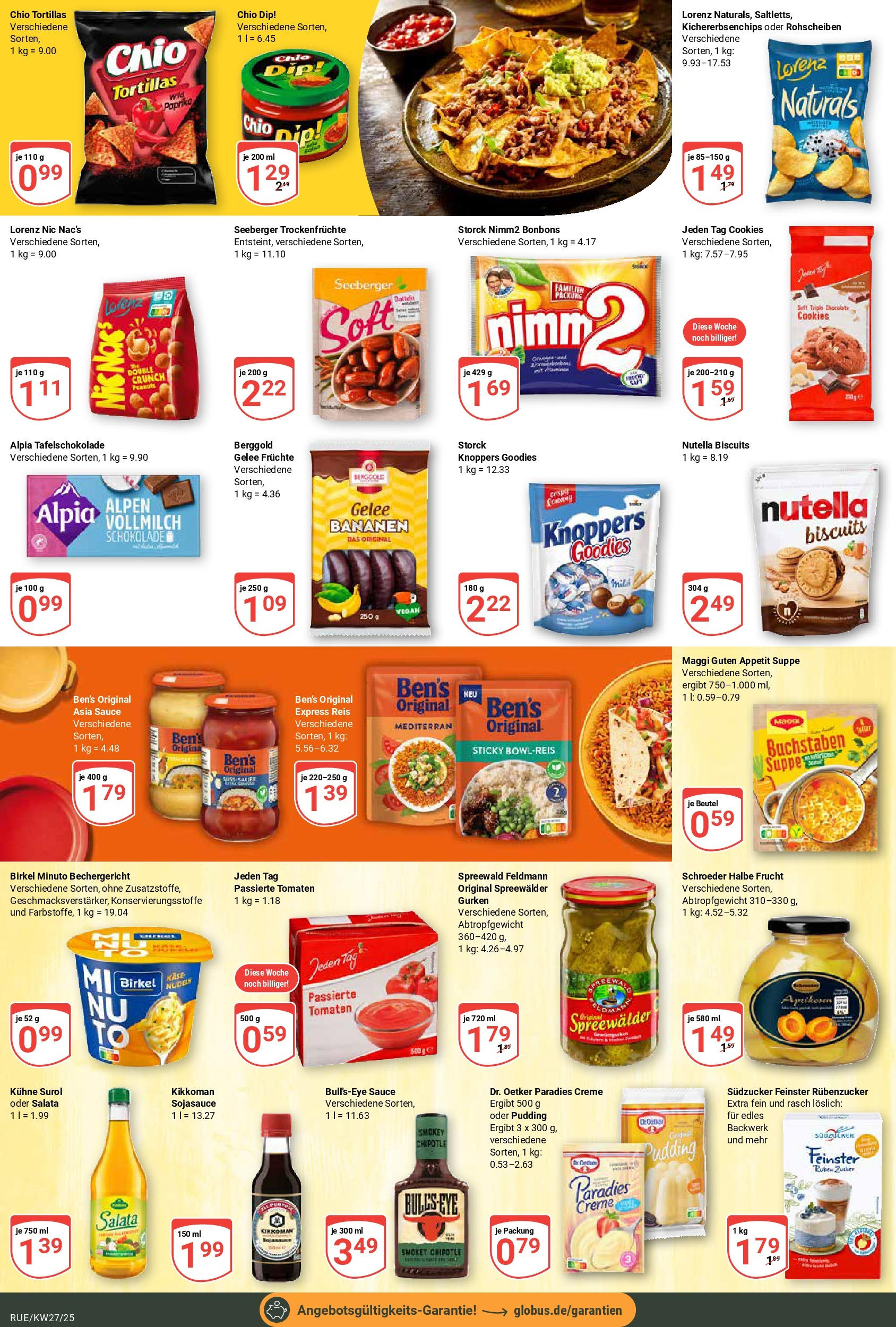 Globus prospekt Rüsselsheim	 (ab 29.06.2025) » Angebote online | Seite: 20 | Produkte: Käse, Creme, Reis, Gurken