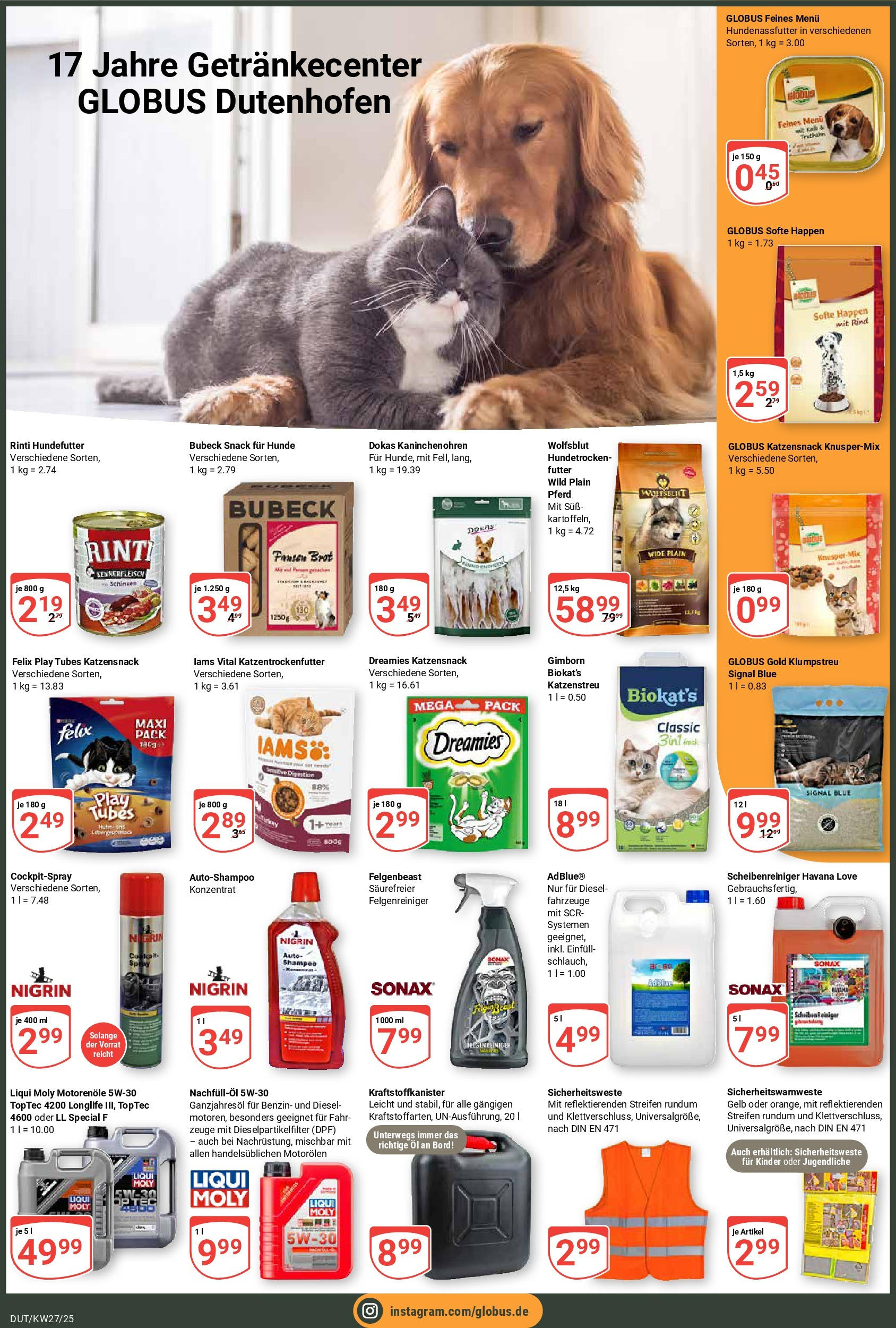 Globus prospekt Wetzlar-Dutenhofen	 (ab 29.06.2025) » Angebote online | Seite: 6 | Produkte: Öl, Shampoo, Brot, Schinken