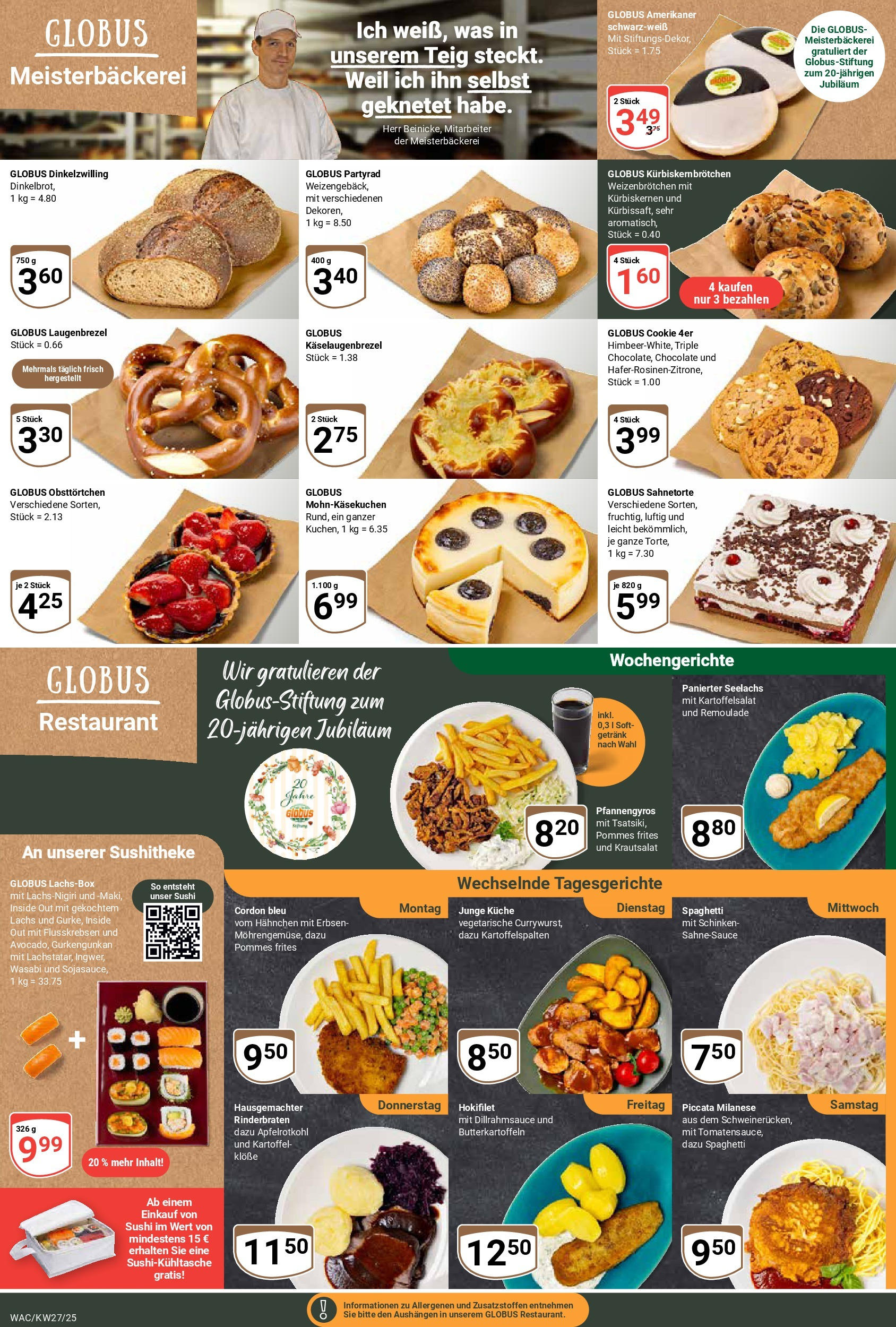 Globus prospekt Markkleeberg	 (ab 29.06.2025) » Angebote online | Seite: 10 | Produkte: Pommes, Gyros, Pasta, Schinken