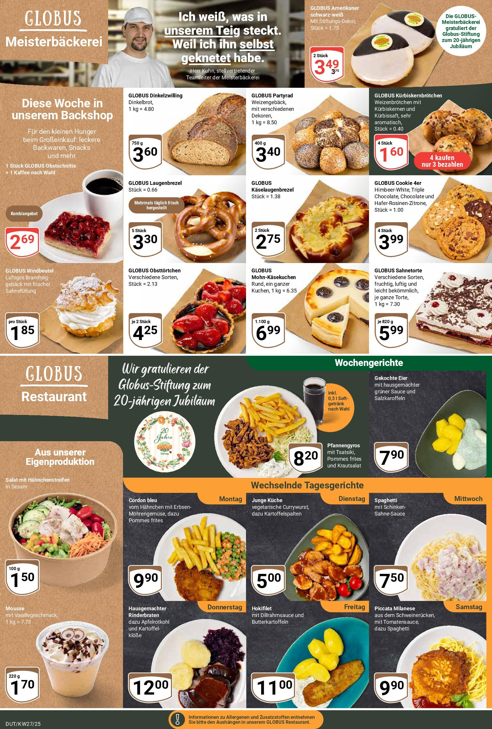 Globus prospekt Wetzlar-Dutenhofen	 (ab 29.06.2025) » Angebote online | Seite: 15 | Produkte: Eier, Kaffee, Pommes, Erbsen