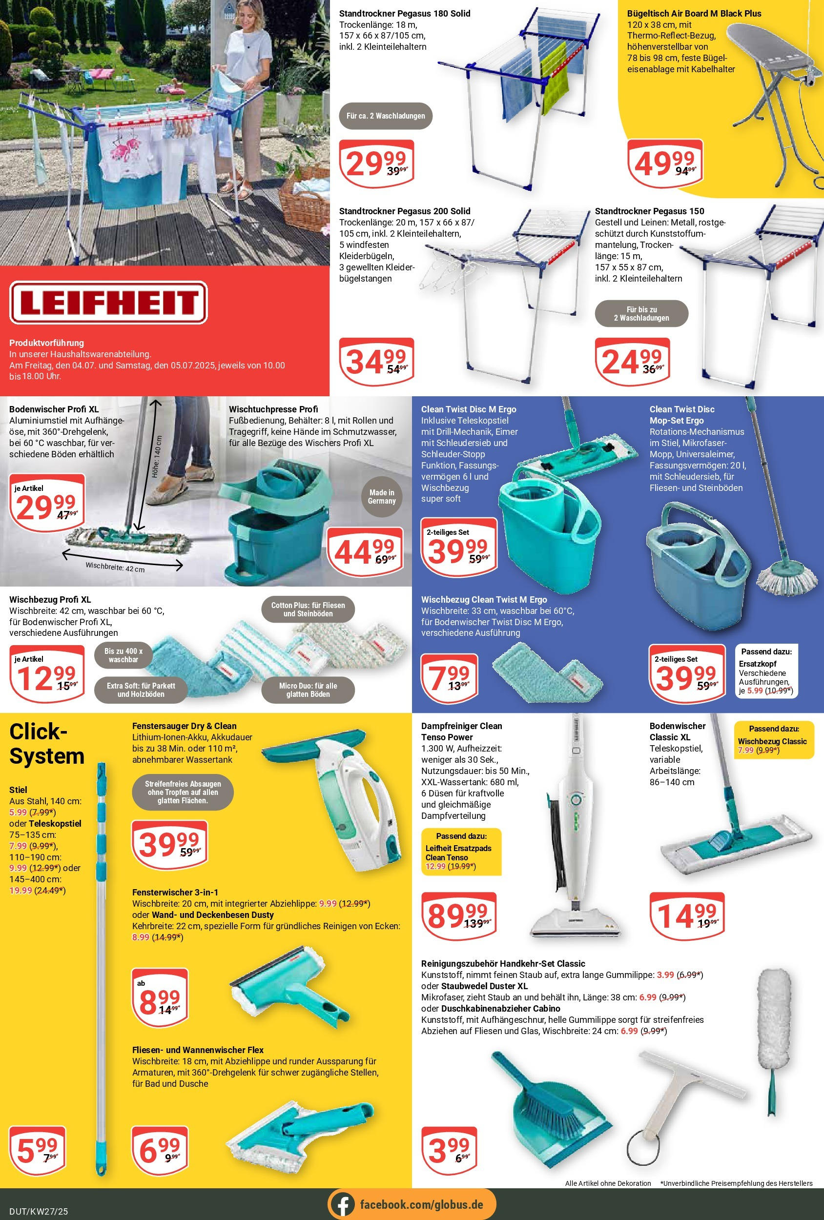 Globus prospekt Wetzlar-Dutenhofen	 (ab 29.06.2025) » Angebote online | Seite: 24 | Produkte: Bad, Dusche