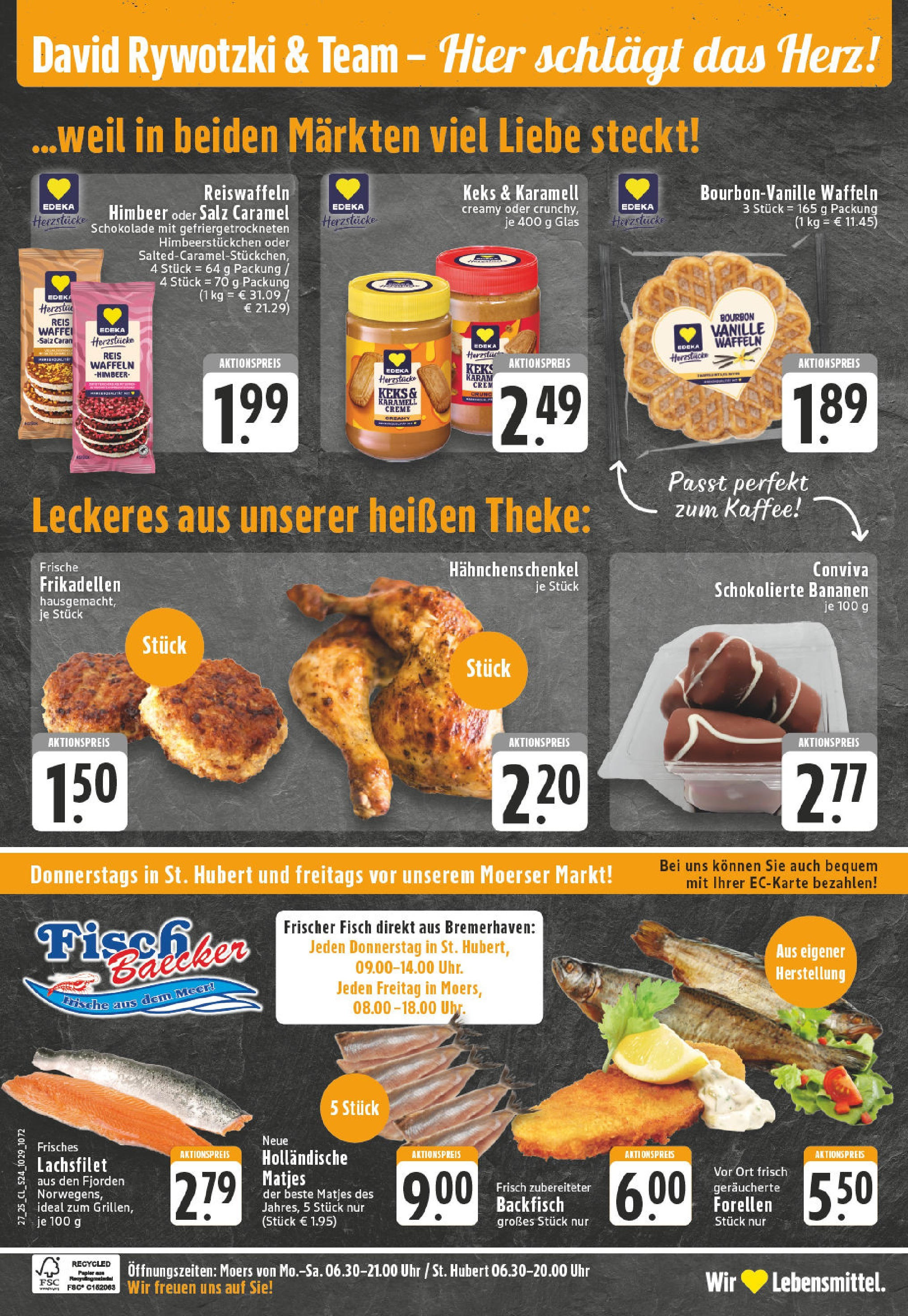 Edeka prospekt Moers	 (ab 29.06.2025) » Angebote Online | Seite: 24 | Produkte: Hahnchenschenkel, Bananen, Creme, Reis