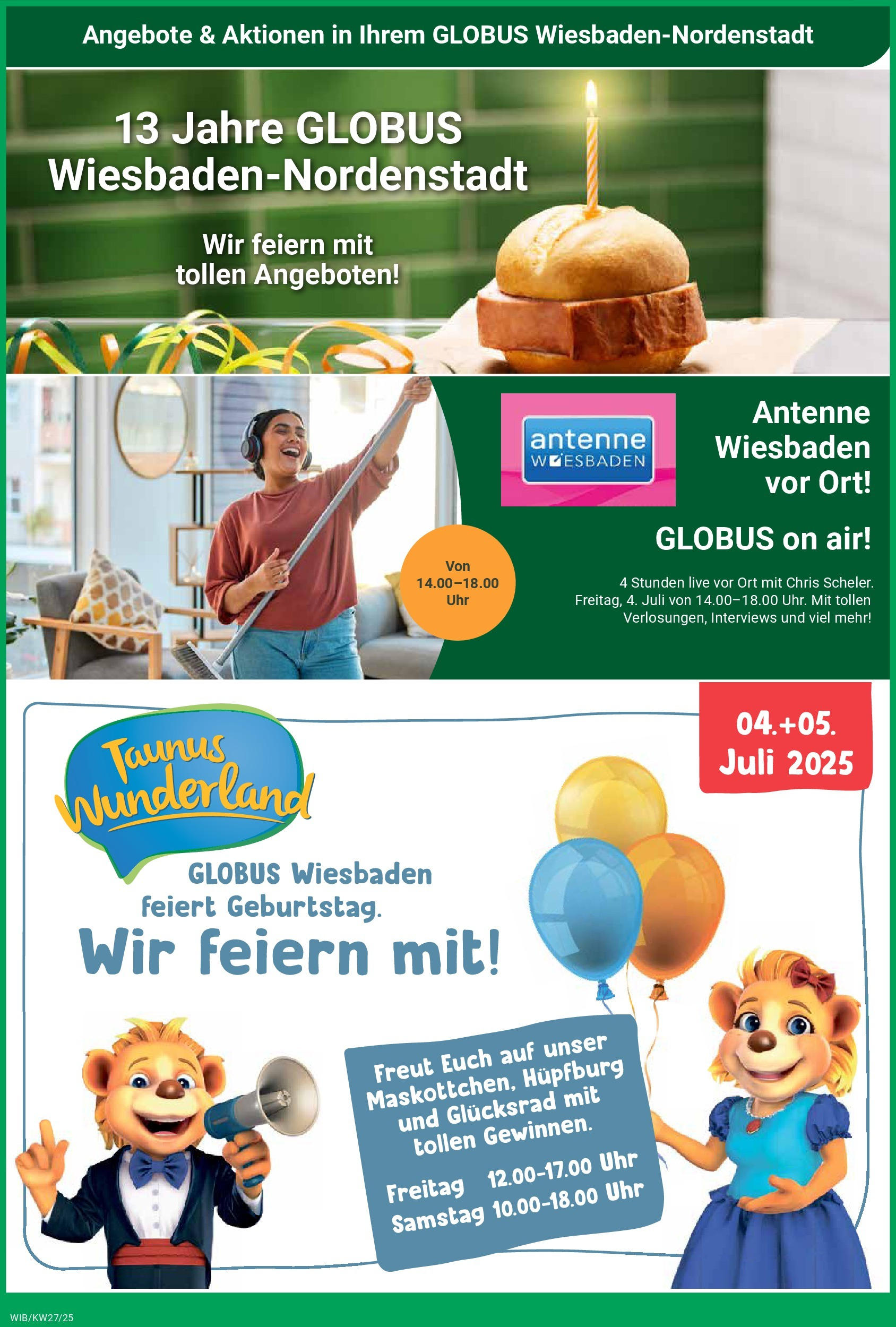 Globus prospekt Wiesbaden-Nordenstadt	 (ab 29.06.2025) » Angebote online | Seite: 8 | Produkte: Antenne, Uhr