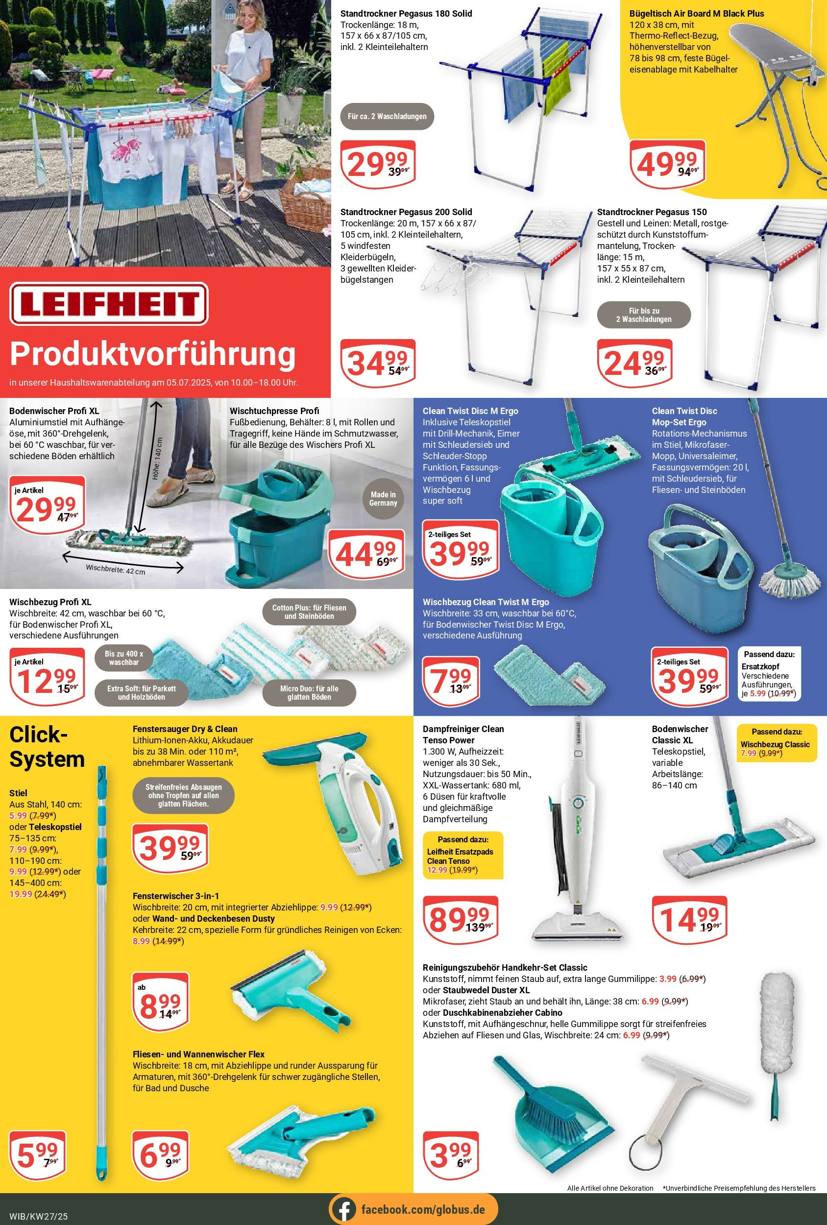Globus prospekt Wiesbaden-Nordenstadt	 (ab 29.06.2025) » Angebote online | Seite: 32 | Produkte: Bad, Dusche