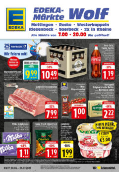 Vorschau von dem Prospekt des Geschäftes Edeka, gültig ab dem 29.06.2025