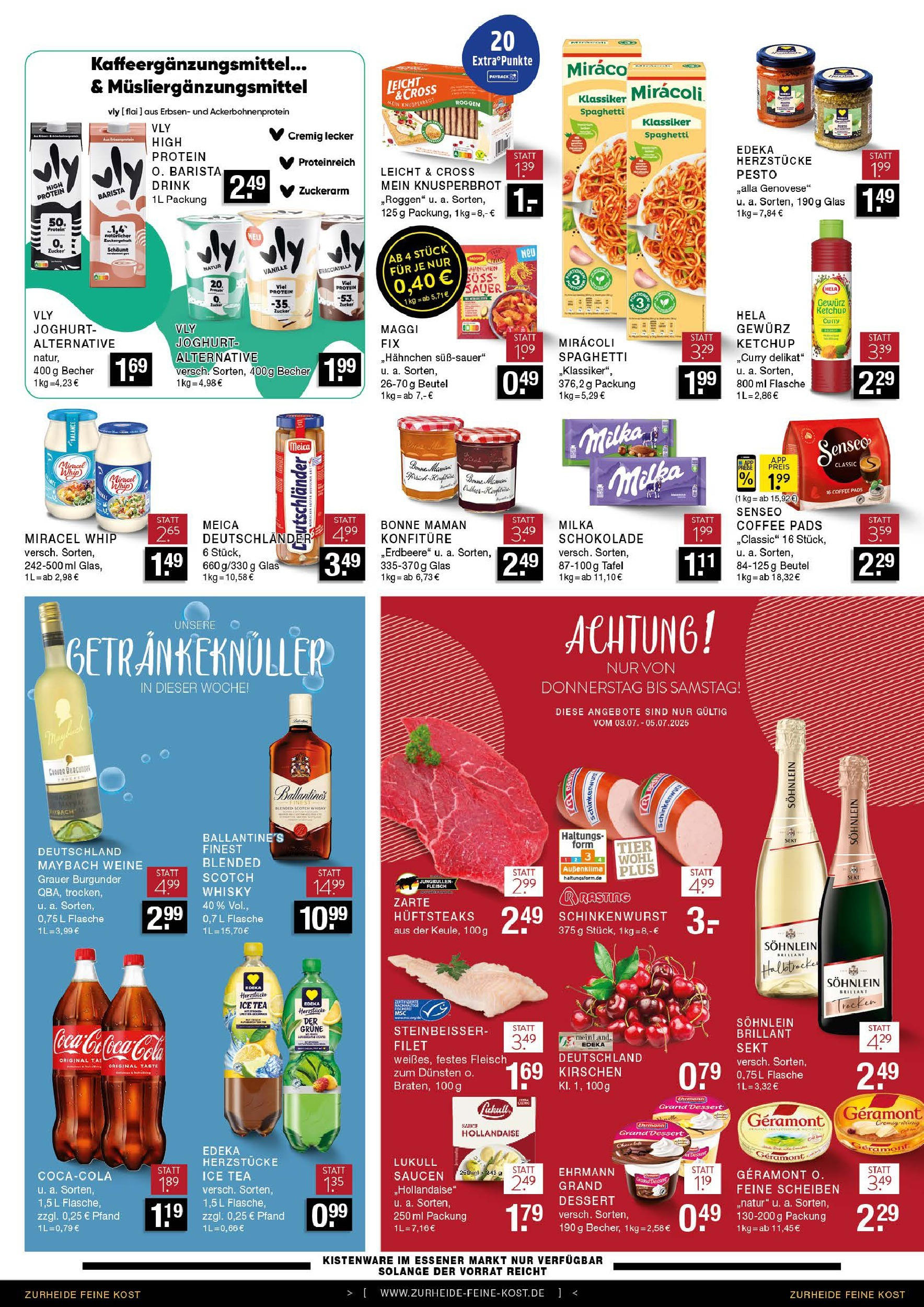 Edeka prospekt Essen	 (ab 29.06.2025) » Angebote Online | Seite: 6 | Produkte: Geramont, Cola, Maggi fix, Bonne maman