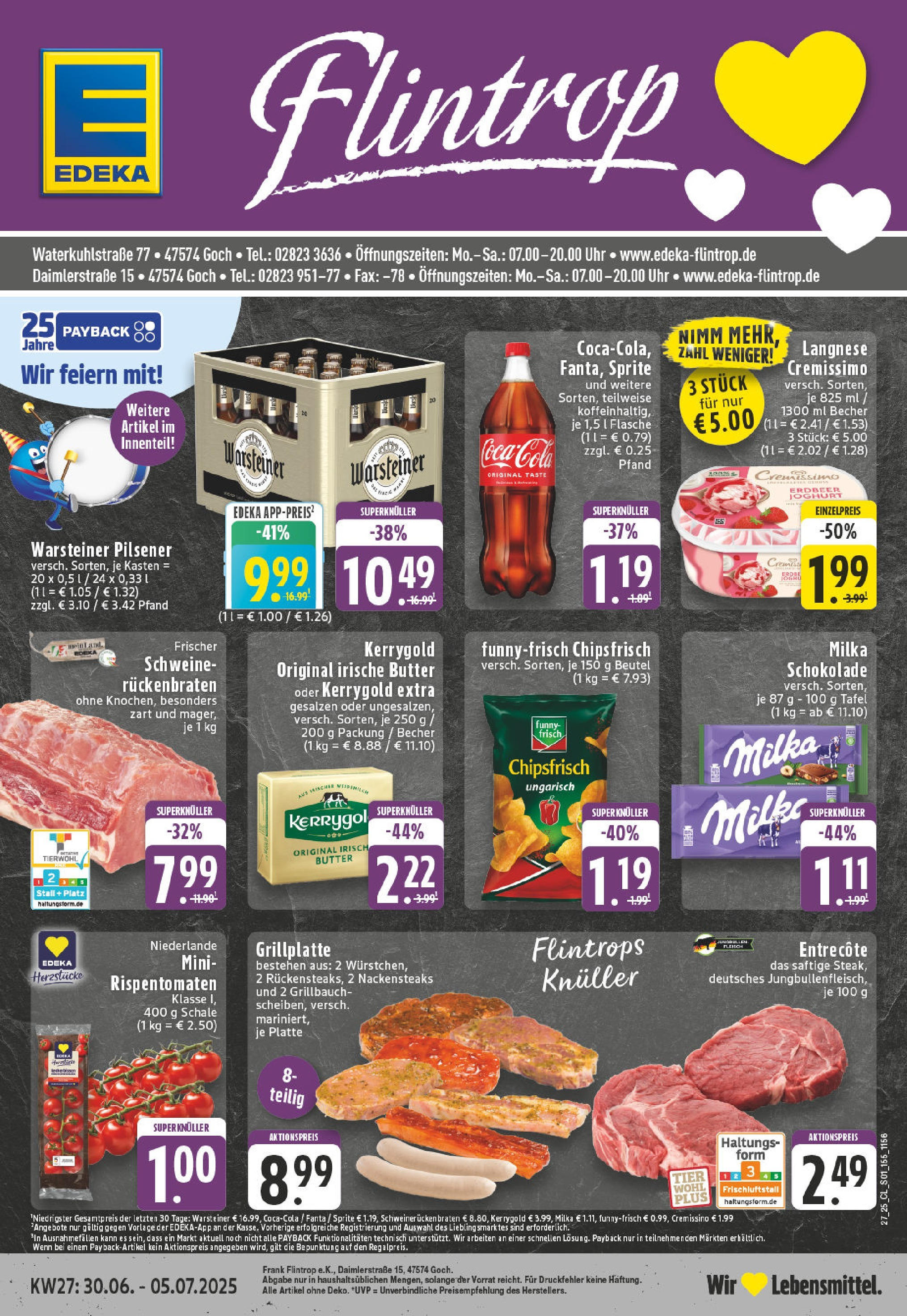Edeka prospekt Goch	 (ab 29.06.2025) » Angebote Online | Seite: 1