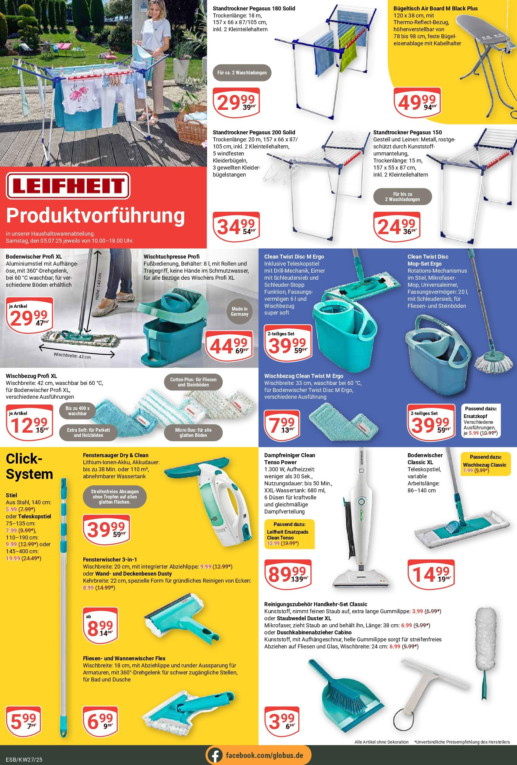 Globus prospekt Eschborn	 (ab 29.06.2025) » Angebote online | Seite: 24 | Produkte: Bad, Dusche