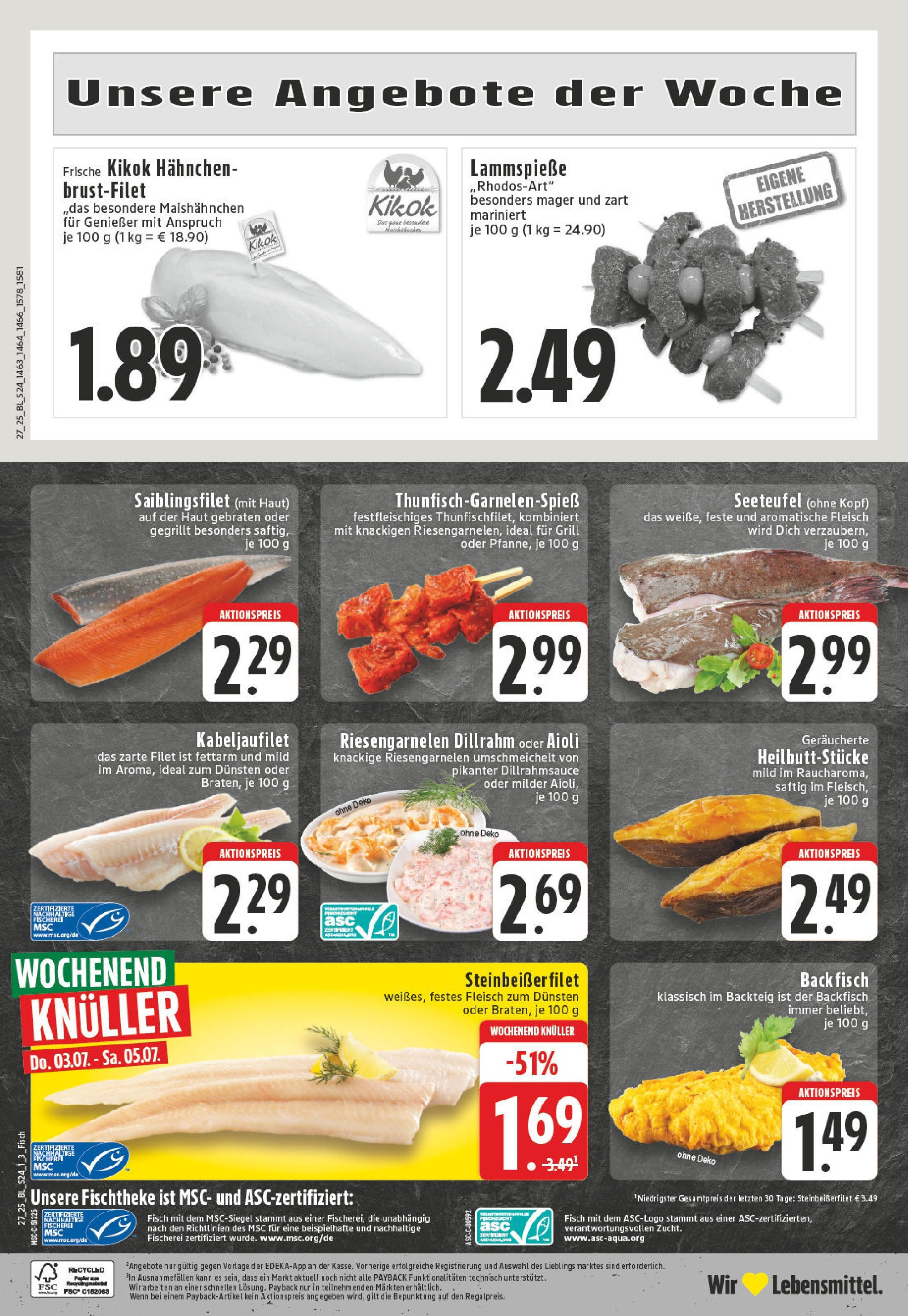 Edeka prospekt Bochum-Wiemelhausen	 (ab 29.06.2025) » Angebote Online | Seite: 24