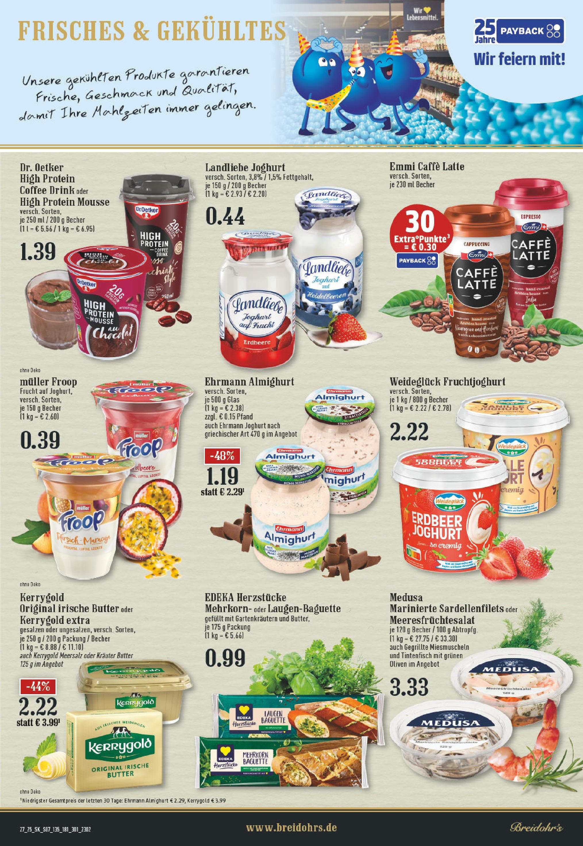 Edeka prospekt Hilden	 (ab 29.06.2025) » Angebote Online | Seite: 7 | Produkte: Ehrmann almighurt, Joghurt, Fruchtjoghurt, Landliebe joghurt