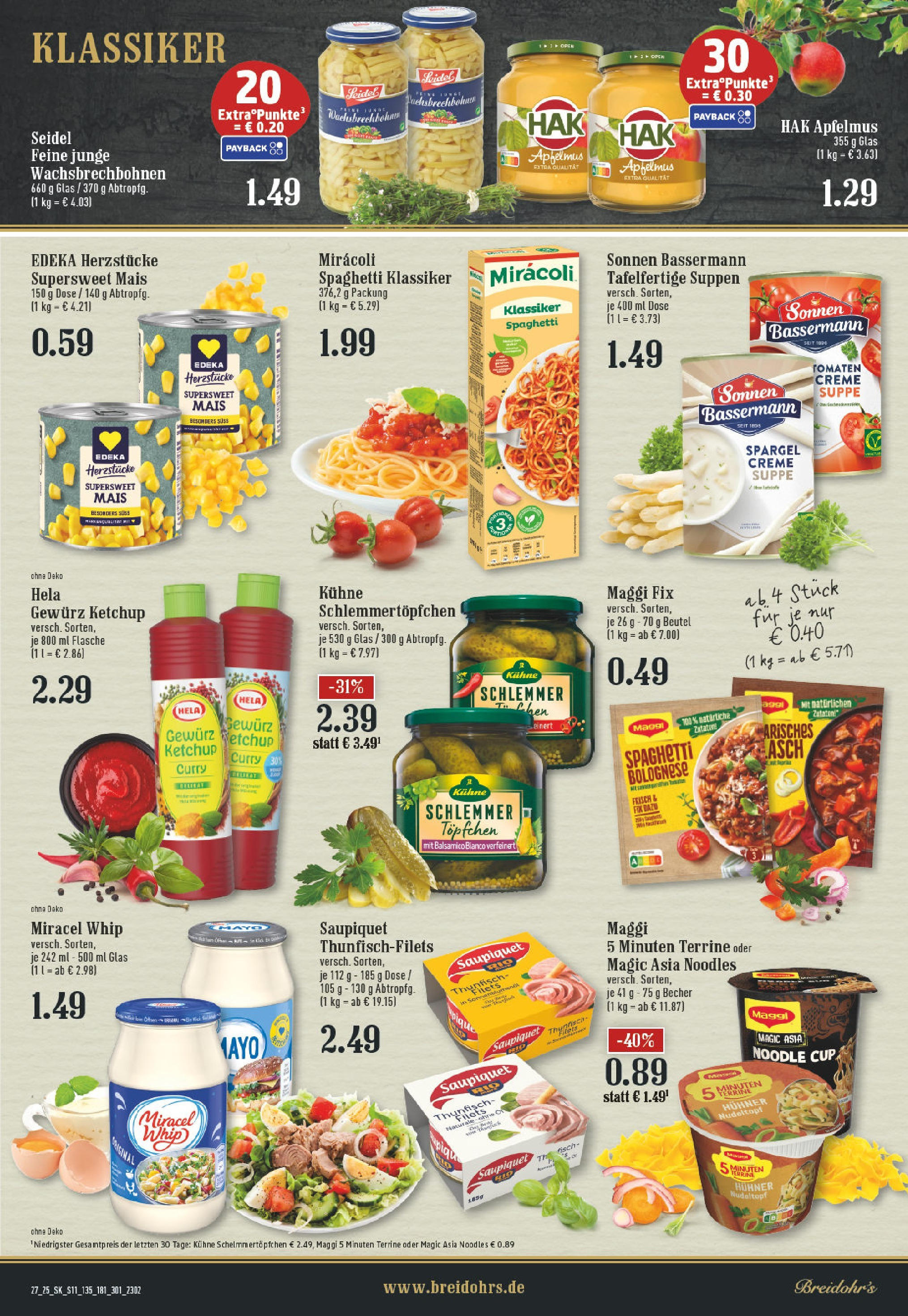 Edeka prospekt Hilden	 (ab 29.06.2025) » Angebote Online | Seite: 11 | Produkte: Thunfisch, Creme, Maggi fix, Ketchup