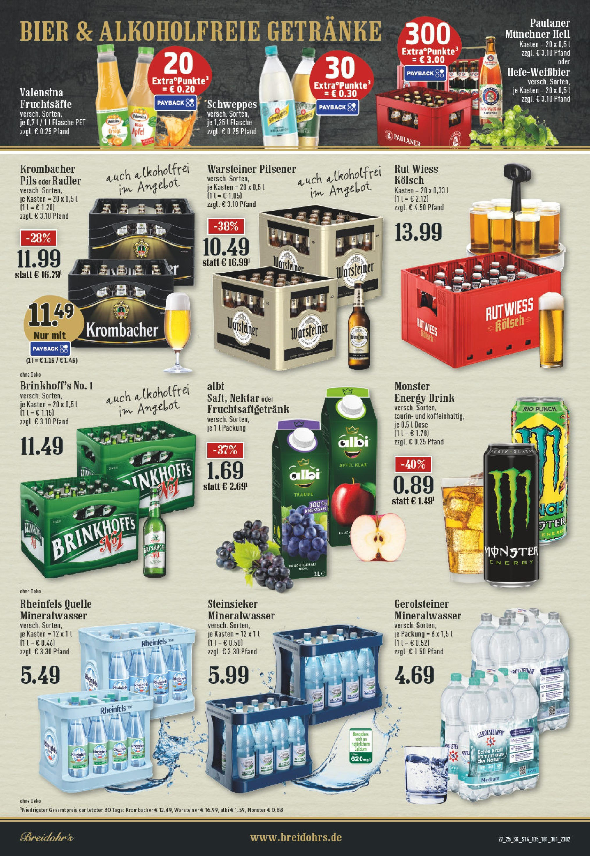 Edeka prospekt Hilden	 (ab 29.06.2025) » Angebote Online | Seite: 14 | Produkte: Bier, Äpfel, Schweppes, Warsteiner