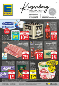 Edeka prospekt Rheinberg	 gültig ab dem 29.06.2025
