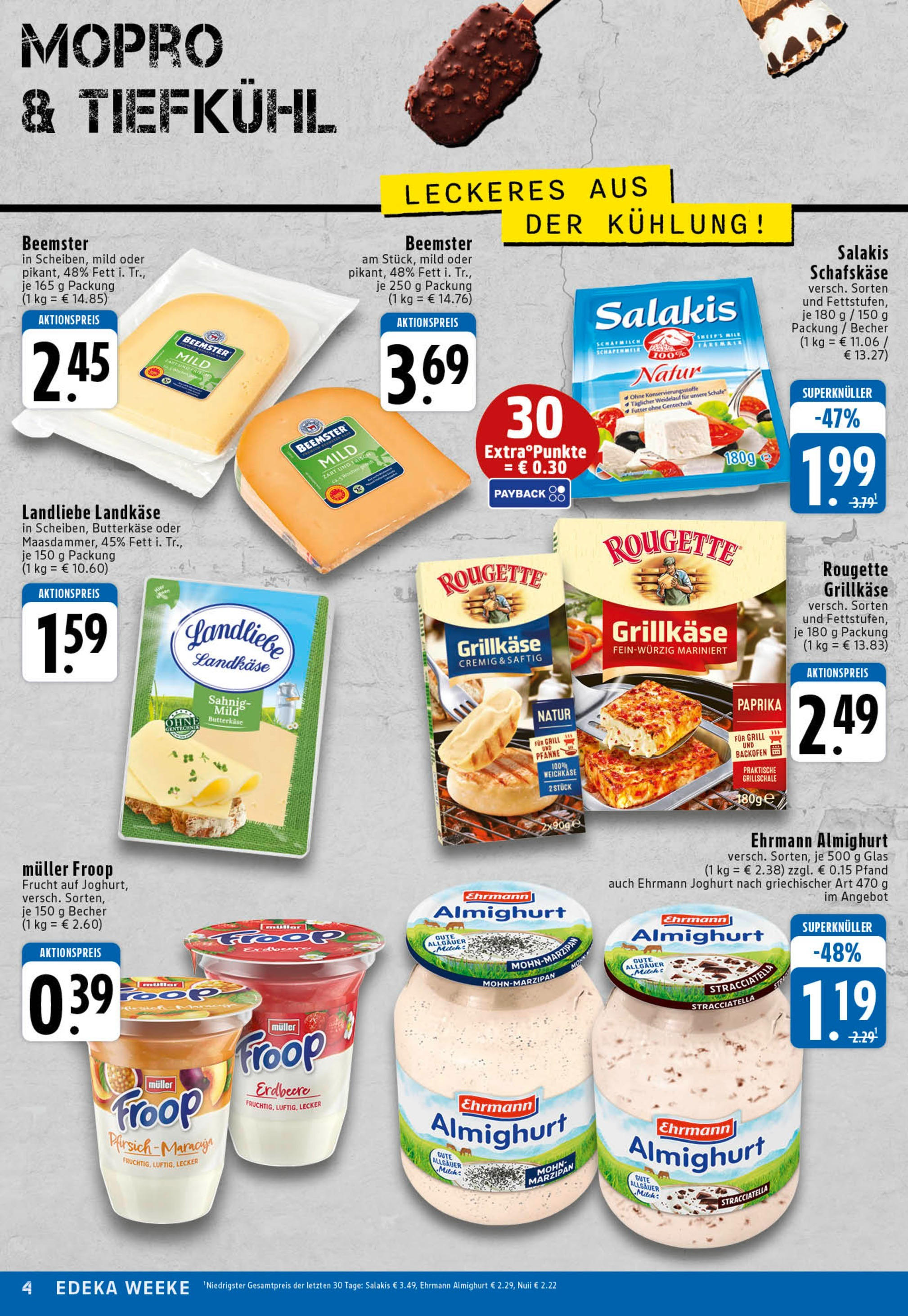 Edeka prospekt Köln	 (ab 29.06.2025) » Angebote Online | Seite: 4 | Produkte: Froop, Grill, Paprika, Backofen