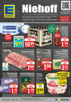 Edeka prospekt Bielefeld	 gültig ab dem 29.06.2025