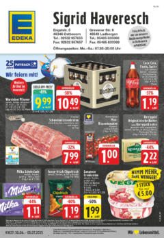 Edeka prospekt Ladbergen	 gültig ab dem 29.06.2025