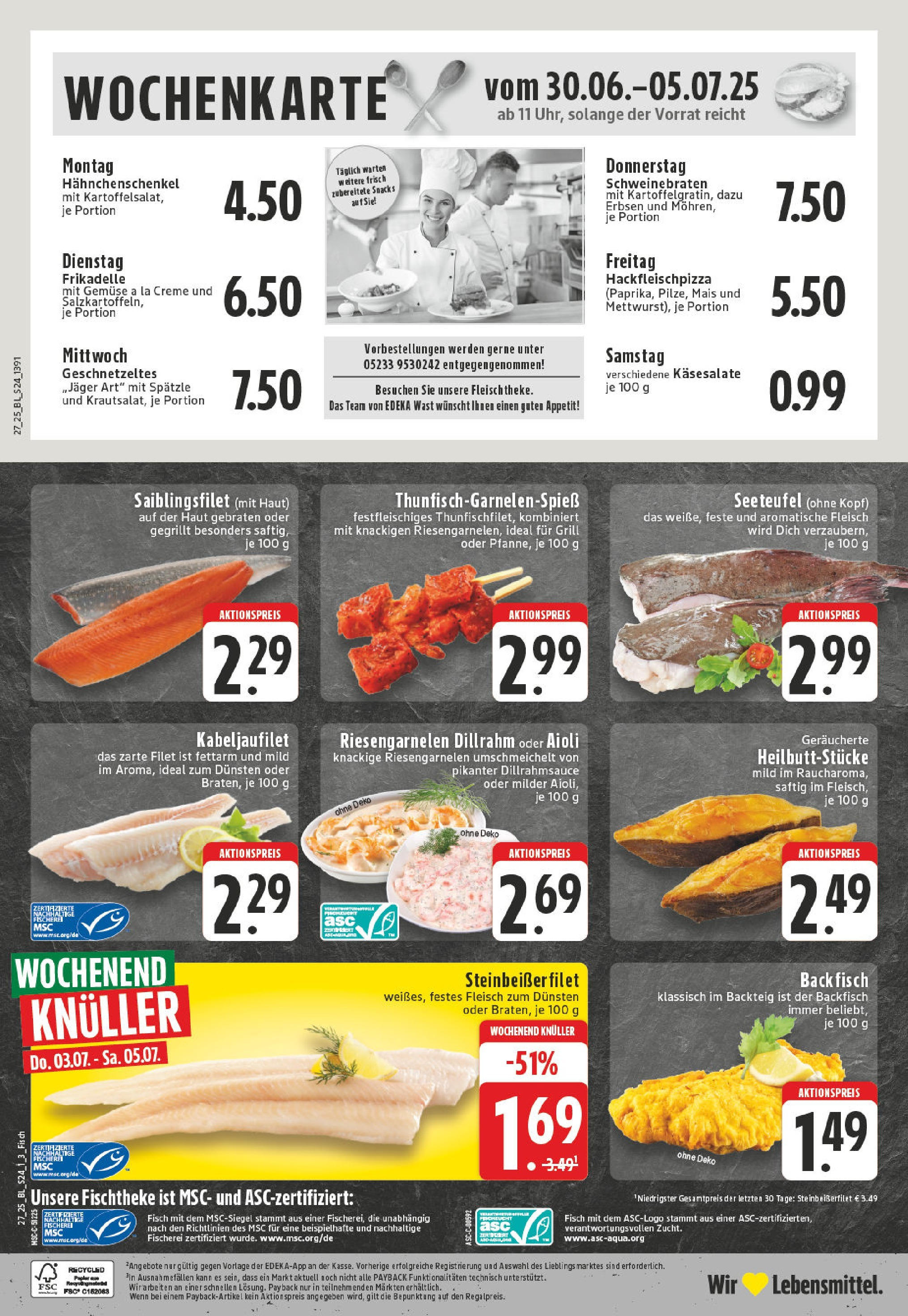 Edeka prospekt Steinheim	 (ab 29.06.2025) » Angebote Online | Seite: 24 | Produkte: Grill, Creme, Gemüse, Erbsen