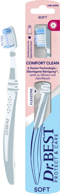 Dr. Best Zahnbürste Protect & Care Comfort Clean extra weich