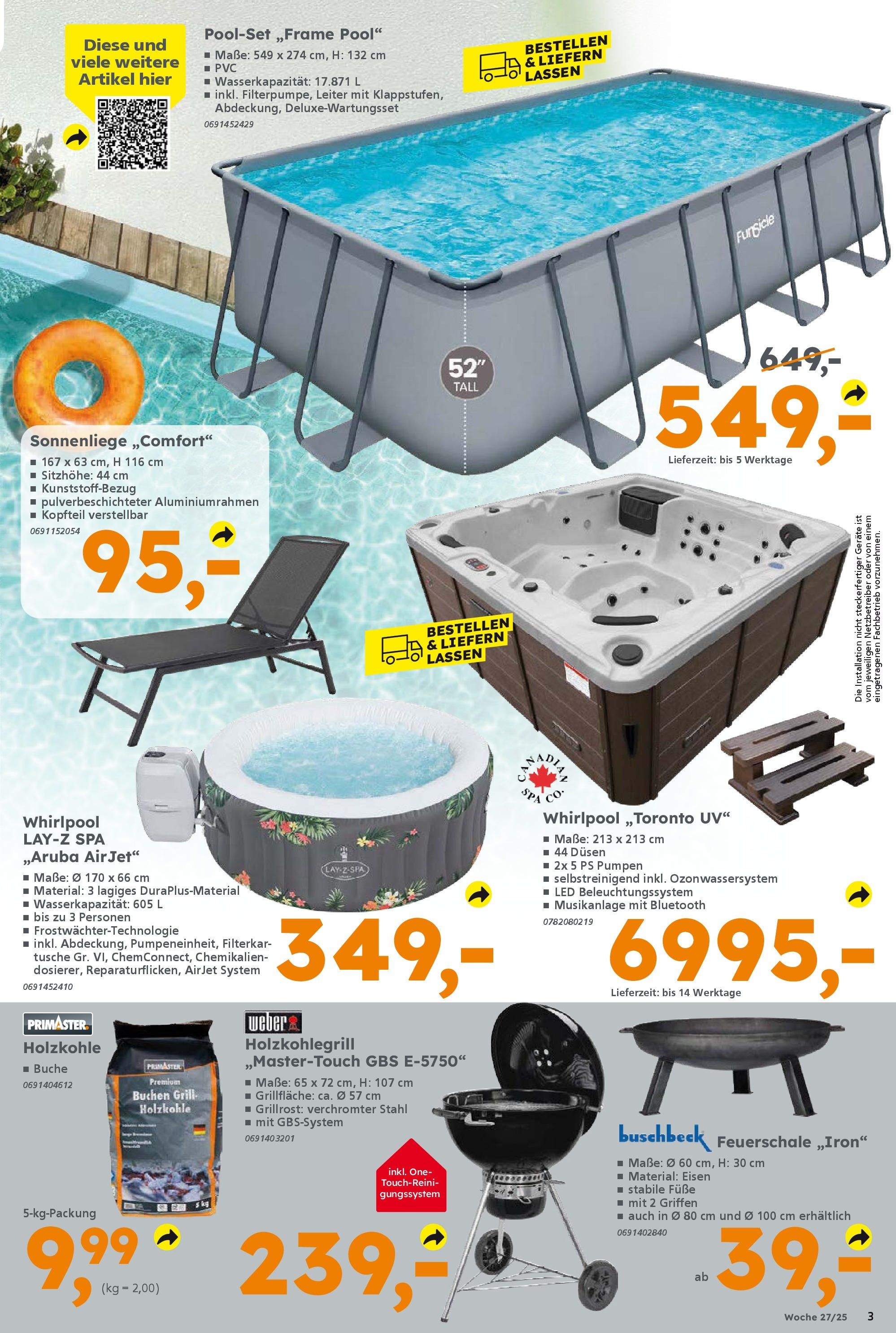 Globus Baumarkt prospekt Ilmenau	 (ab 29.06.2025) zum Blättern | Seite: 3 | Produkte: Grill