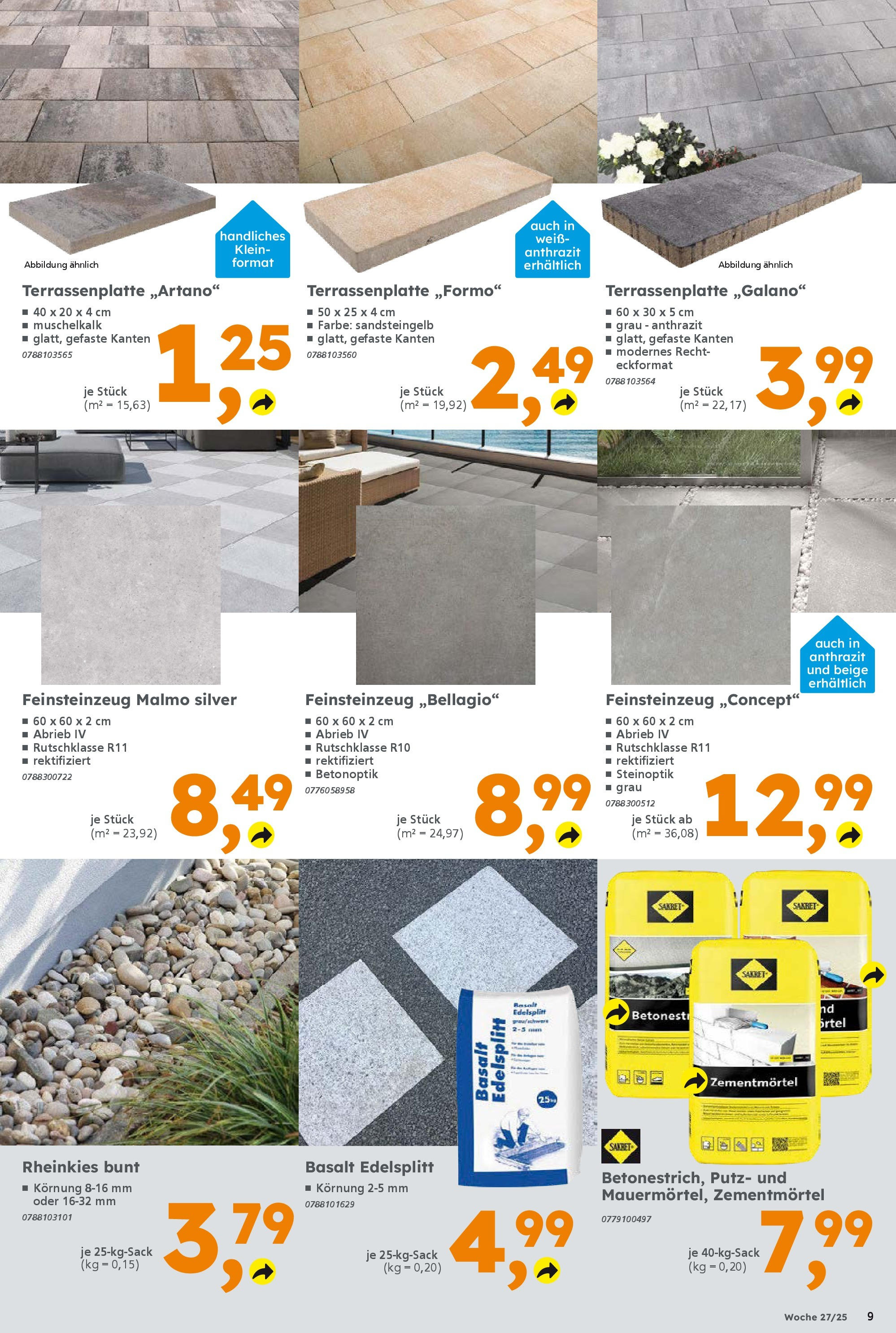 Globus Baumarkt prospekt Ilmenau	 (ab 29.06.2025) zum Blättern | Seite: 9