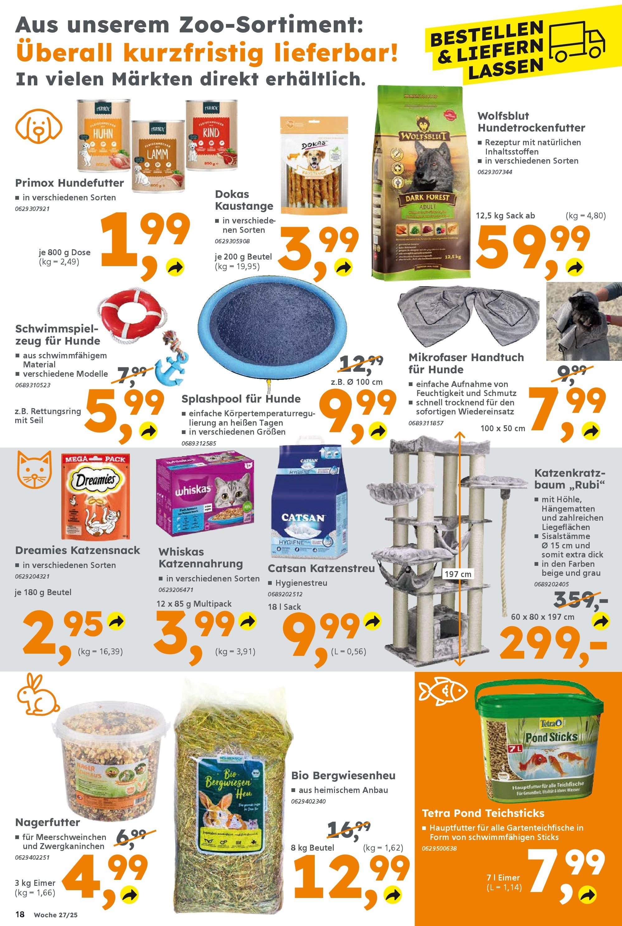 Globus Baumarkt prospekt Ilmenau	 (ab 29.06.2025) zum Blättern | Seite: 18 | Produkte: Catsan, Whiskas