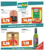 Wiva Cash&Carry Offerte dal 26 Giugno al 9 Luglio 2025 - al 09.07.2025