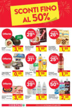 Sconti fino al 50%