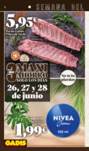 Precios válidos del 26 de junio al 2 de julio de 2025