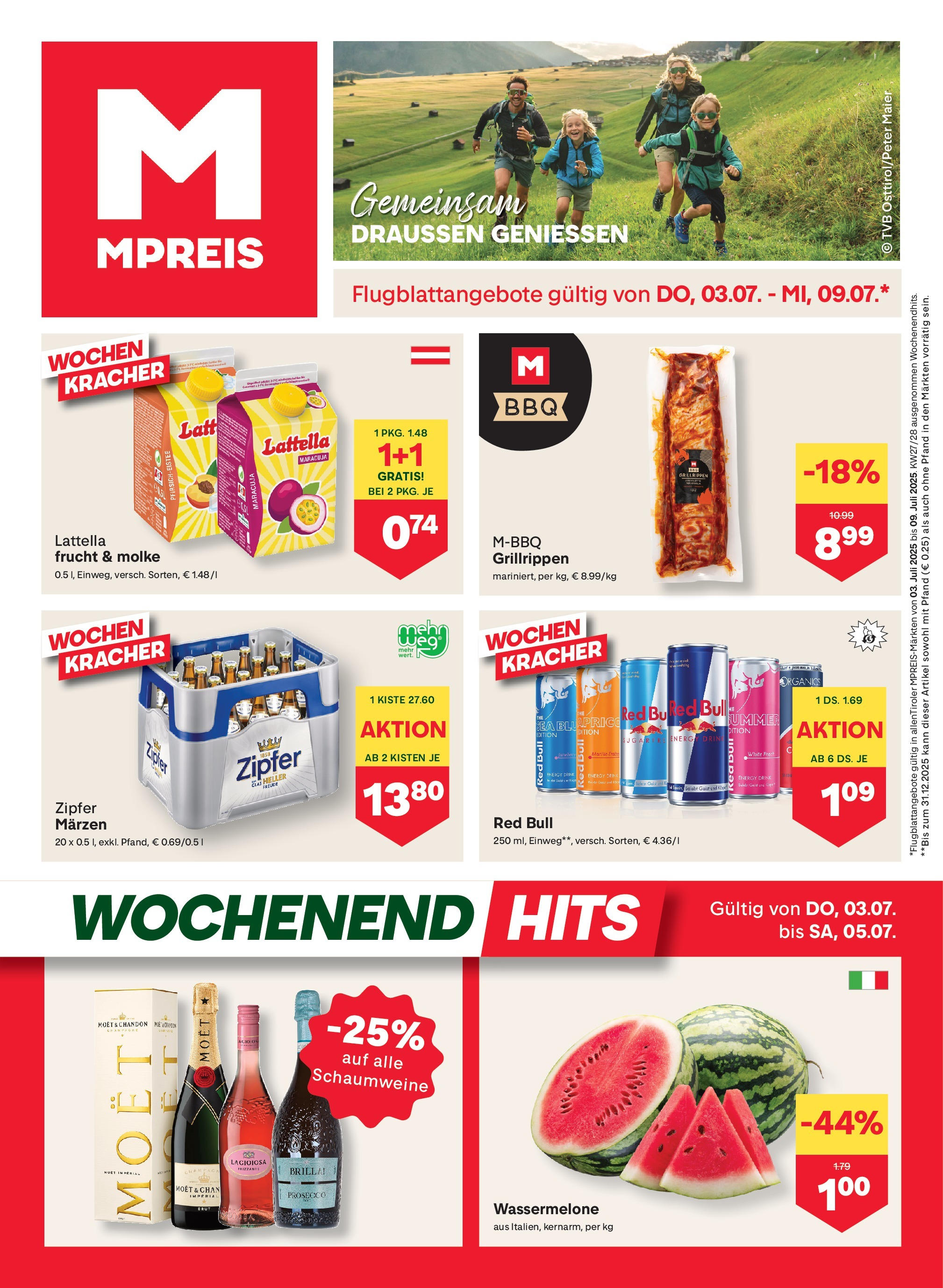  MPREIS Lans ab (02.07.2025 - 09.07.2025) - Seite 1