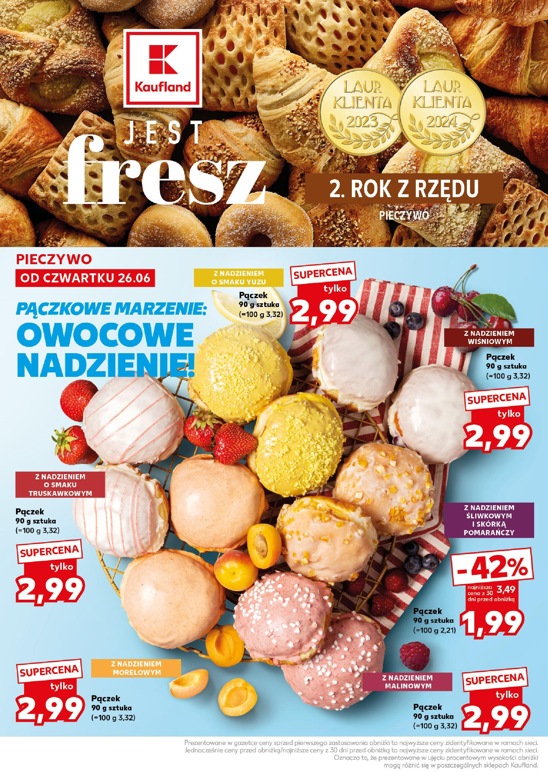 Kaufland gazetka - Super weekend od 28.06.2025 - od jutra PDF | Strona: 12 | Produkty: Pieczywo