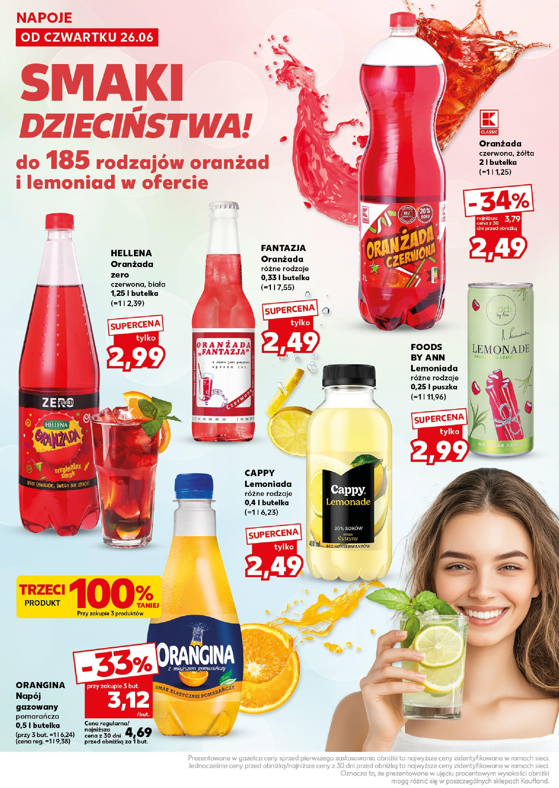 Kaufland gazetka - Super weekend od 28.06.2025 - od jutra PDF | Strona: 18 | Produkty: Napoje, Cytryny