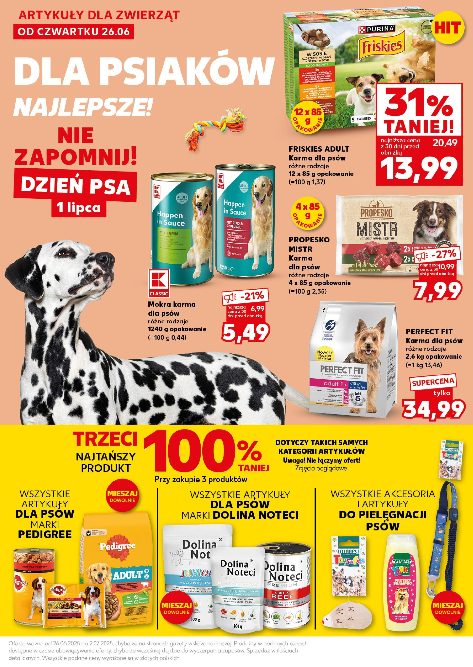 Kaufland gazetka - Super weekend od 28.06.2025 - od jutra PDF | Strona: 25 | Produkty: Pedigree, Karma dla psów