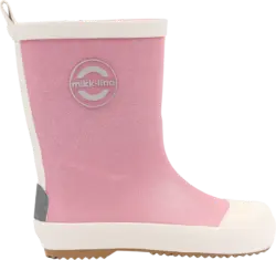 Mikk-Line Gummistiefel mit Glitzer, rosa & beige, Gr. 26/27