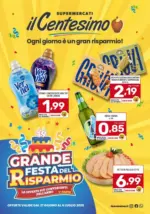 Il Centesimo Grande Festa del Risparmio - al 06.07.2025