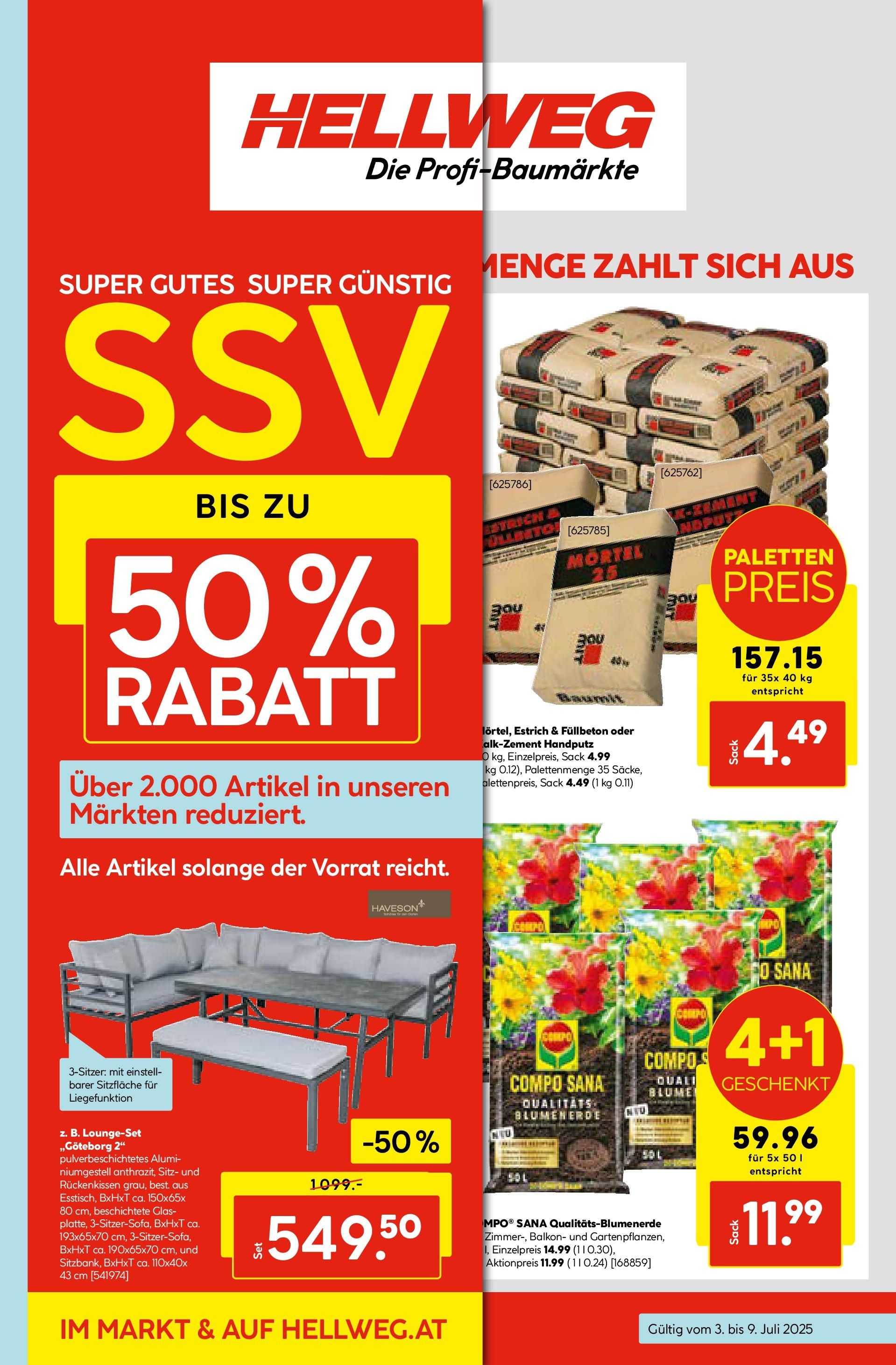 HELLWEG Raaba-Grambach von 03.07.2025 - Aktuelle Angebote | Seite: 1