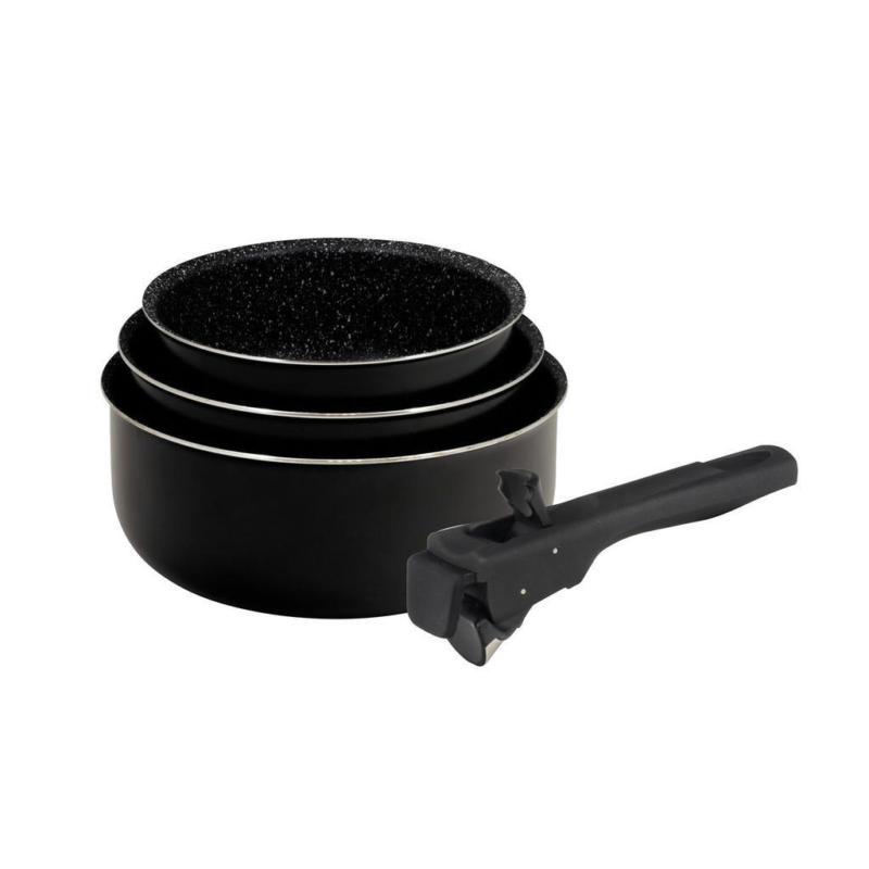 BERGNER Topfset Click & cook black