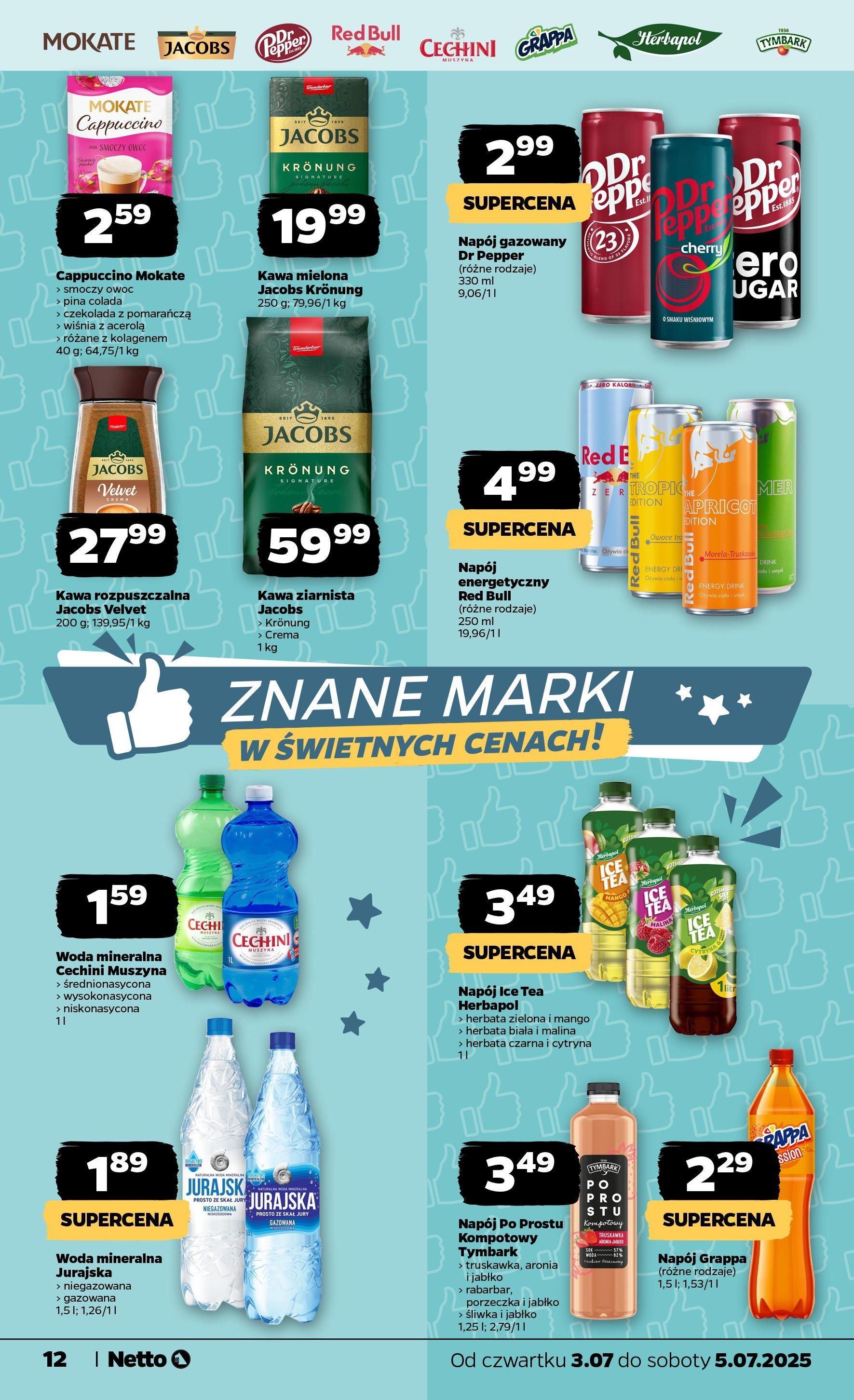 Netto gazetka - Spożywcza od 03.07.2025 - Aktualne promocje | Strona: 12 | Produkty: Mango, Ice Tea, Smoczy owoc, Herbata