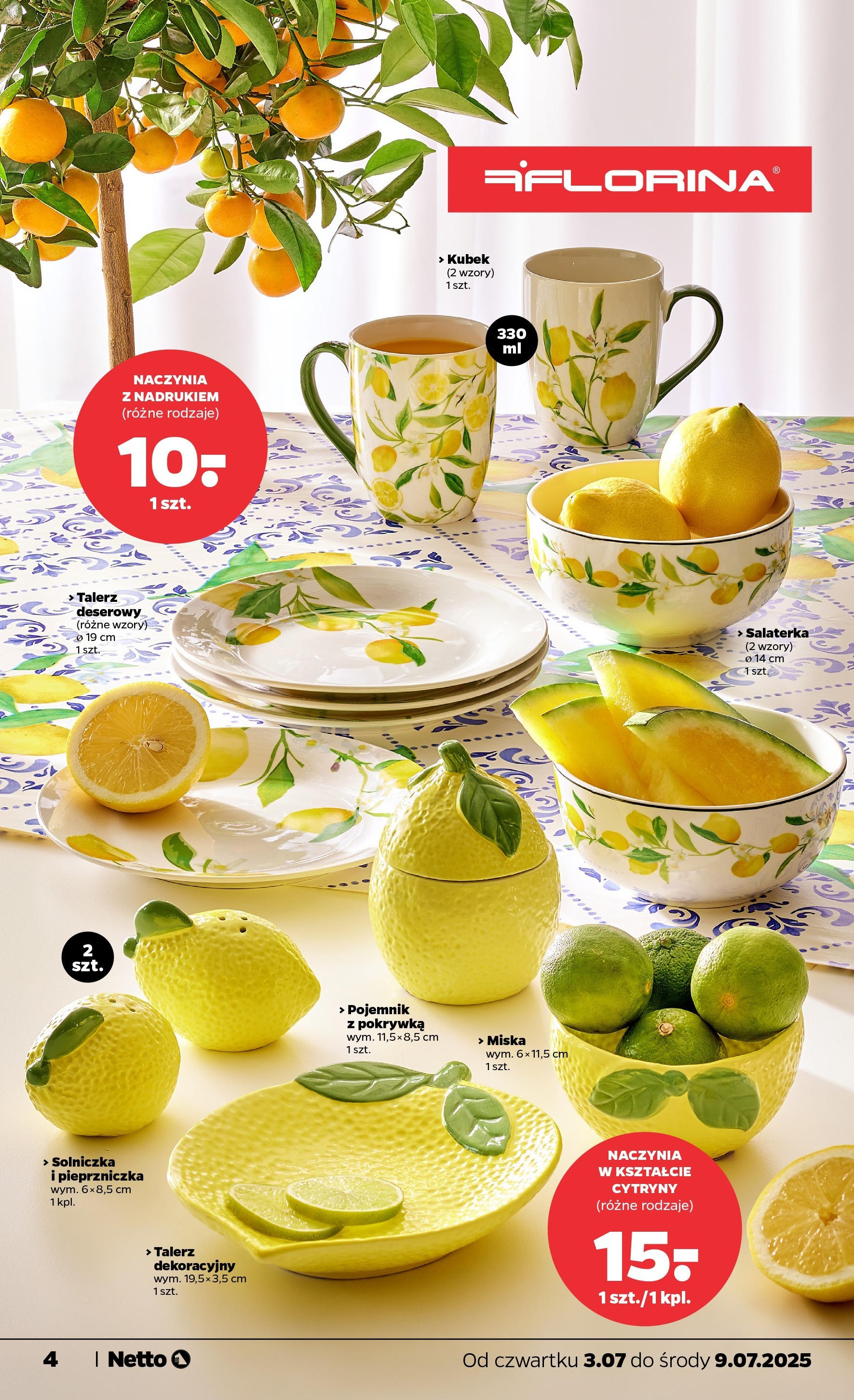 Netto gazetka - Spożywcza od 03.07.2025 - Aktualne promocje | Strona: 22 | Produkty: Cytryny