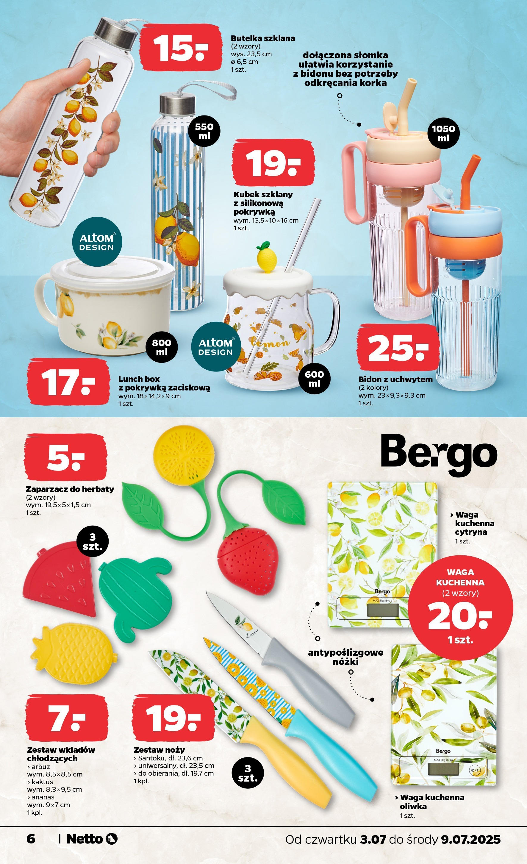 Netto gazetka - Spożywcza od 03.07.2025 - Aktualne promocje | Strona: 24 | Produkty: Cytryna, Arbuz, Waga, Ananas
