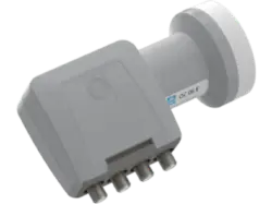 Wisi OC 06E QUAD LNC 40MM, M. INTEGR. Multischalter, 0,3 DB rauschmass; LNB
