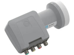 Wisi OC 04E Quattro LNC 40MM, 0,3 DB rauschmass; LNB
