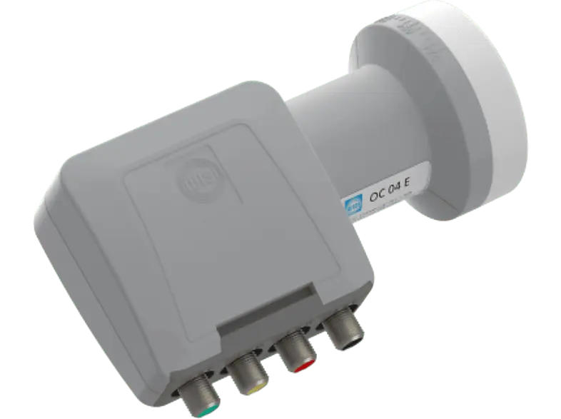Wisi OC 04E Quattro LNC 40MM, 0,3 DB rauschmass; LNB