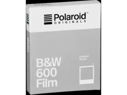 Polaroid Originals Sofortbildfilm B&W 600 Film Schwarz/Weiß für 8 Fotos