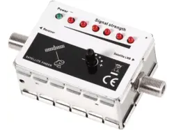 Vivanco 44188 Satellitenfinder mit LED Anzeige und Signalton