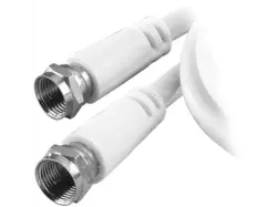 Vivanco 44072 Sat Kabel, F-Stecker, 7,5m, 75dB; Anschlusskabel