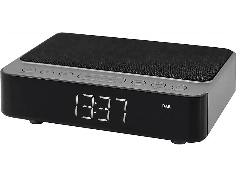 Soundmaster UR250AN DAB+/UKW Uhrenradio mit kabelloser Ladefunktion; Radiowecker