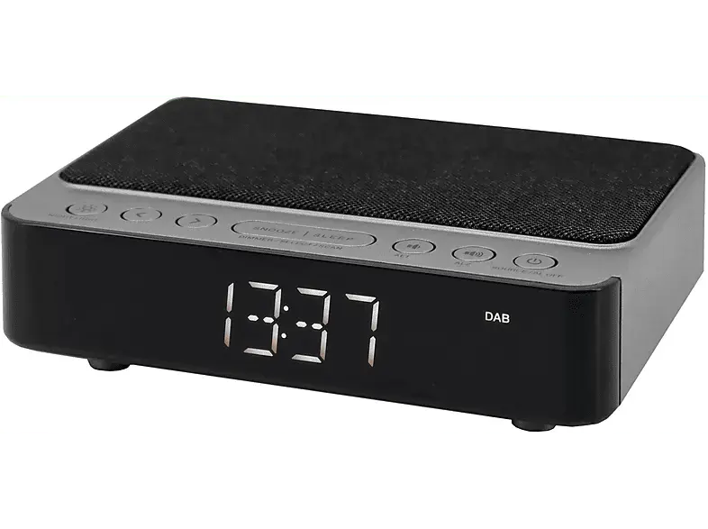 Soundmaster UR250AN DAB+/UKW Uhrenradio mit kabelloser Ladefunktion; Radiowecker